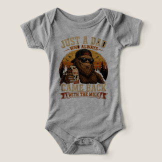 Retro Bigfoot Pappa Pappa Kom Tillbaka Med Mjölk M T Shirt