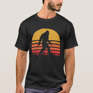 Retro Bigfoot Silhouette Sol Tro T Shirt
