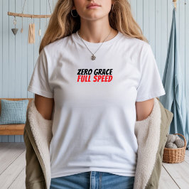 Retro bike Girl Irony black T Shirt