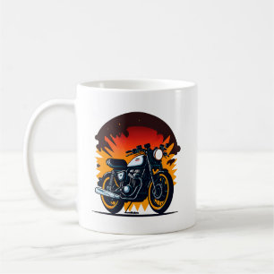 Retro-Biker Kaffemugg
