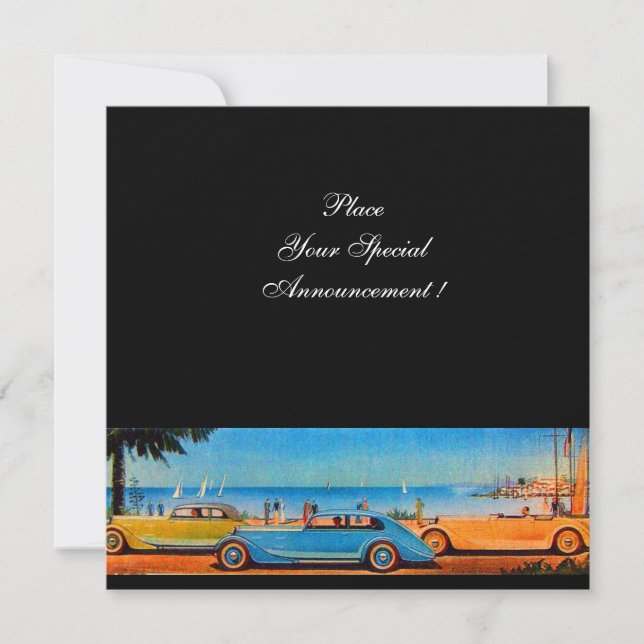 RETRO BILAR MEDDELANDE (Framsida)