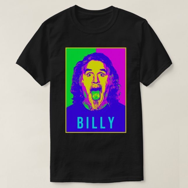 Retro Billy Art Connolly Fantastisk för Movie Fläk T Shirt (Design framsida)