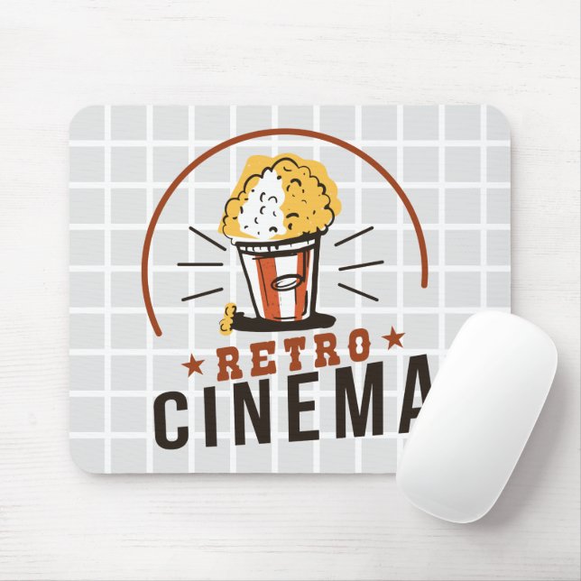 Retro Bio Popcorn Musmatta (Med mus)