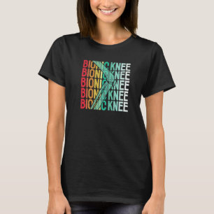 Retro Bionic Knee Survivors Survivors Survivors Su T Shirt