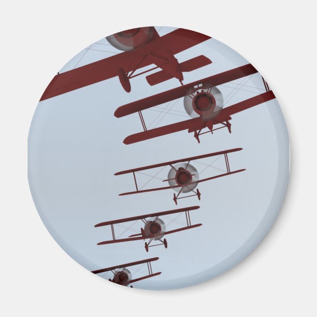 Retro-bioplan Magnet (Framsidan)