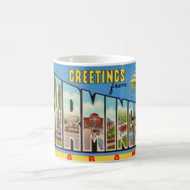 Retro Birmingham AL Välkomstmugg Kaffemugg