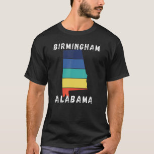 Retro Birmingham Alabama Apparel T Shirt