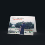 Retro Birthday Dam med Camera Kreativ Friend Kort<br><div class="desc">Ändra meddelandet om du vill på den här retrokvinnan som har ett kameramakort.</div>