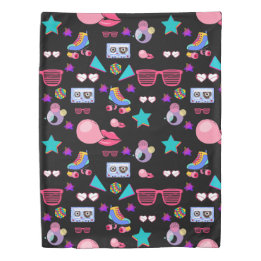 Retro black 80s Costume Vibrant culture pop