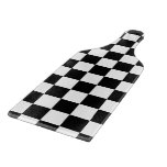 Retro Black and White Checkerboard Clearboard Boar