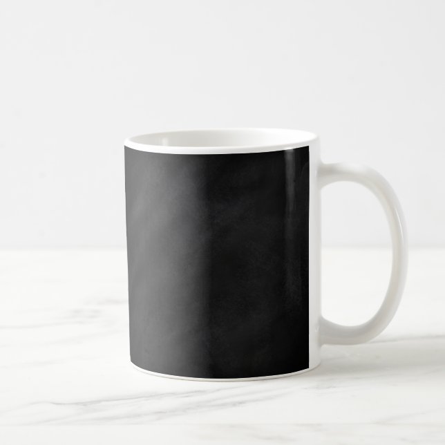 Retro Black Chalkboard Struktur Kaffemugg (Höger)