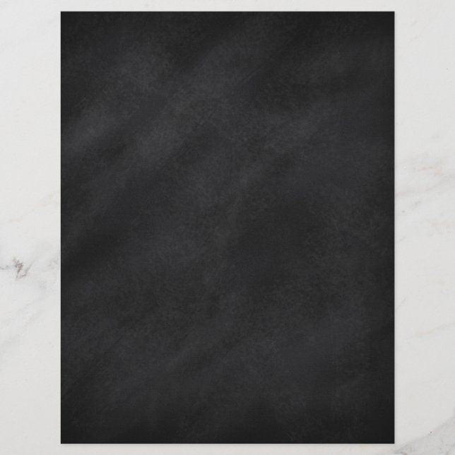 Retro Black Chalkboard Struktur Reklamblad (Framsidan)