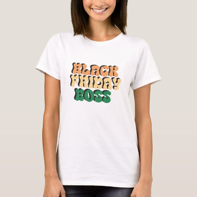 Retro Black Friday Chef - Chef Fruu T Shirt (Framsida)