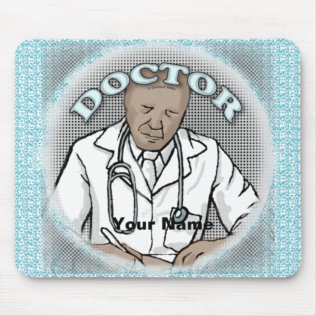 Retro Black Male Doktor Musmatta (Framsidan)