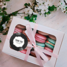 Retro Black & White Vinyl Record Bröllop Tack