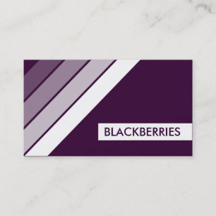 retro BLACKBERRIES Visitkort