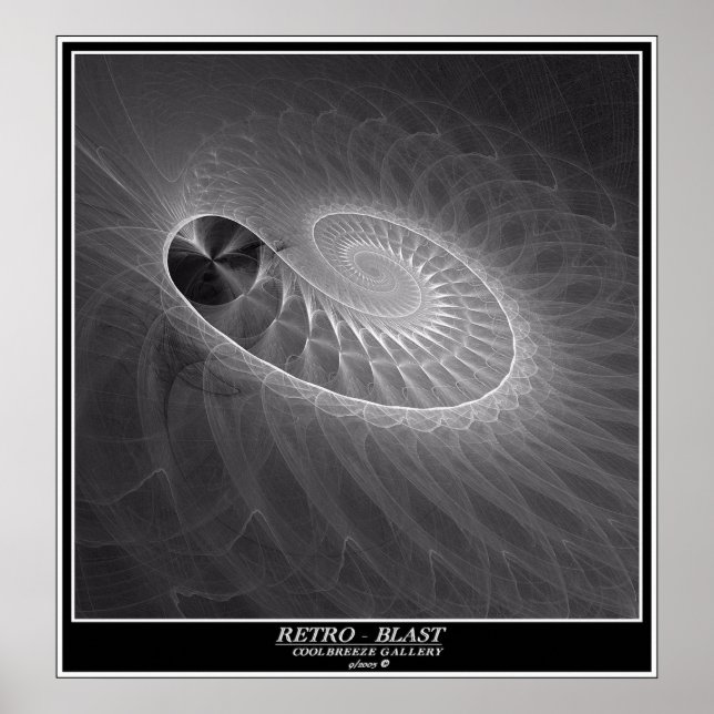RETRO - BLAST POSTER (Framsidan)