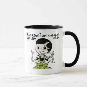 Retro Bling ring Mugg