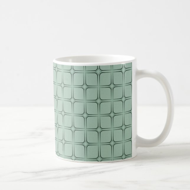 Retro Bliss Mugg, Sage Kaffemugg (Höger)