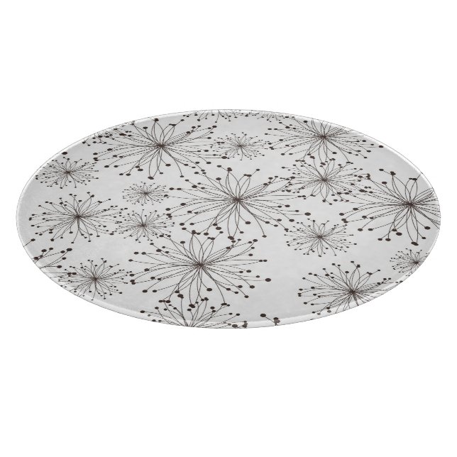 Retro blom- bakgrund (Hörn)