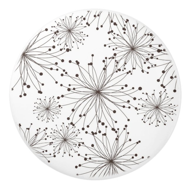 Retro blom- bakgrund knopp (Framsidan)