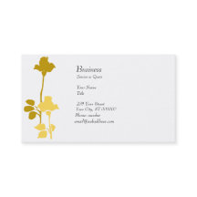 Retro blom- ro profilerar modernt guld- för kort