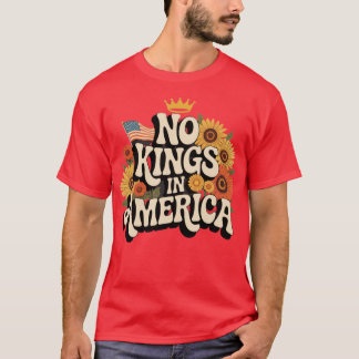 Retro Blommigt 70s Shirt Women no Kung i Amerika D T Shirt