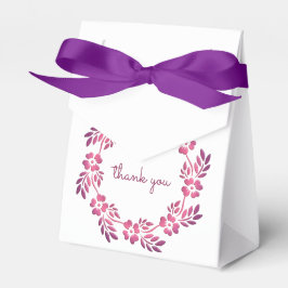 Retro Blommigt Krona-Tack Presentaskar