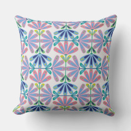 Retro Blommigt Series 01 Medium Kudde