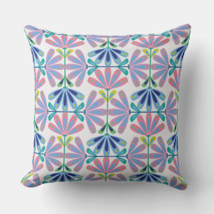 Retro Blommigt Series 01 Medium Kudde