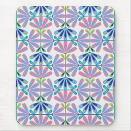 Retro Blommigt Series Musmatta