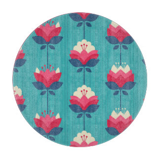 Retro blommigt sömlös mönster.