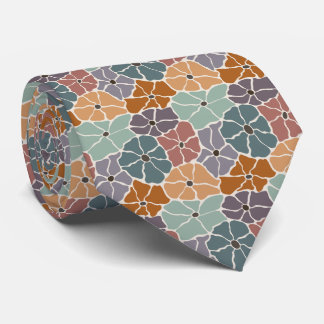 Retro Blommigt Vår Garden Neck Tie Slips