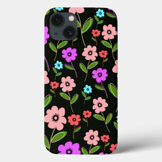 Retro-Blommigtar (Baksida)