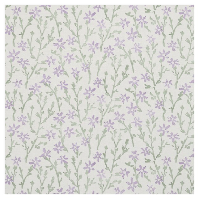Retro blomster boho mönster. Japanska sakura. Tyg (Provkarta)