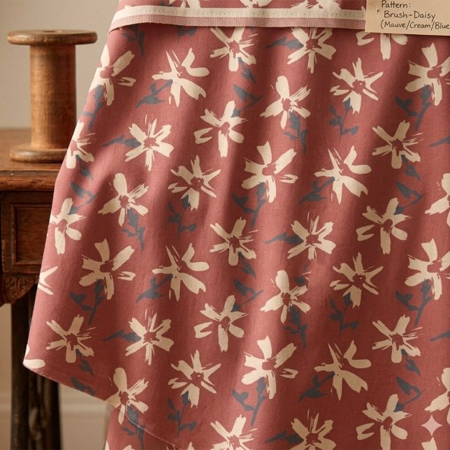 Retro blomster mönster i boho stil. Abstrakt tusen Tyg (Vintage floral seamless pattern in boho style. Simple floral blender fabric.)