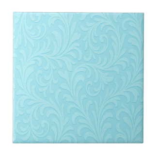 retro blomsterdesign kakelplatta