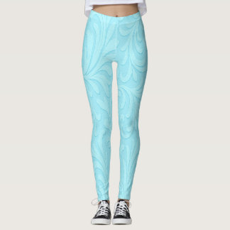 retro blomsterdesign leggings