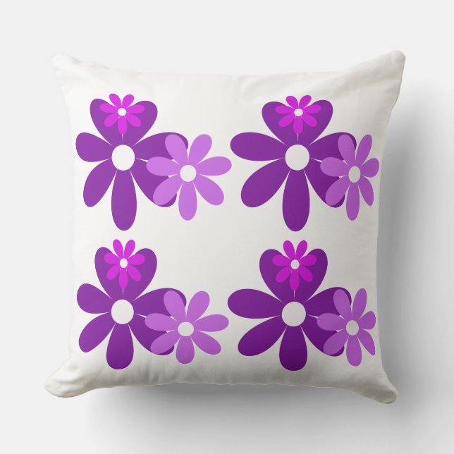 Retro Bloom Duo Kudd Kudde (Framsida)
