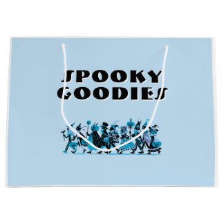 Retro Blue&Blue Spooky Goodies Halloween