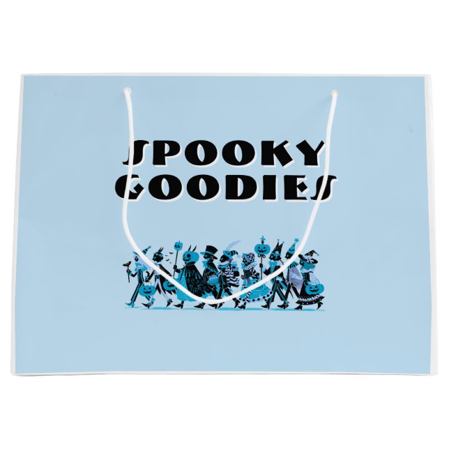 Retro Blue＆Blue Spooky Goodies Halloween (Framsidan)