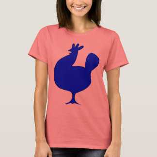 Retro Blue Chicken Tee