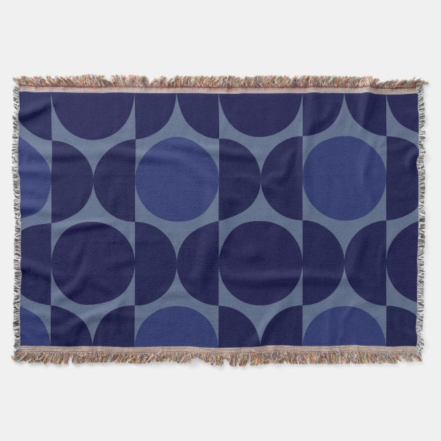 Retro Blue Geometric Filt (Framsidan)