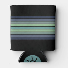 Retro Blue & Grönt Surfboard Stripe