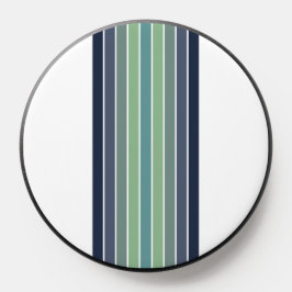 Retro Blue & Grönt Surfboard Stripe