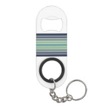 Retro Blue & Grönt Surfboard Stripe