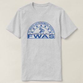 Retro Blue Logotyp Manar ljussken- T Shirt