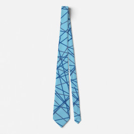 Retro Blue Necktie! Slips