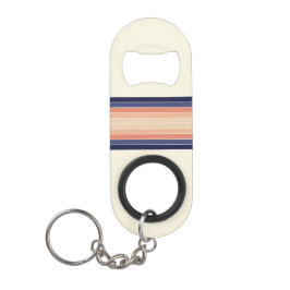 Retro Blue och Perfekt ’Surfboard’ Stripe Mini Flasköppnare