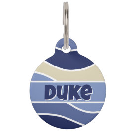 Retro Blue Vågar Djurbricka